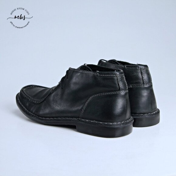 Steve Madden Handler Wallabee Boots Black‎ Men 8 main image 9